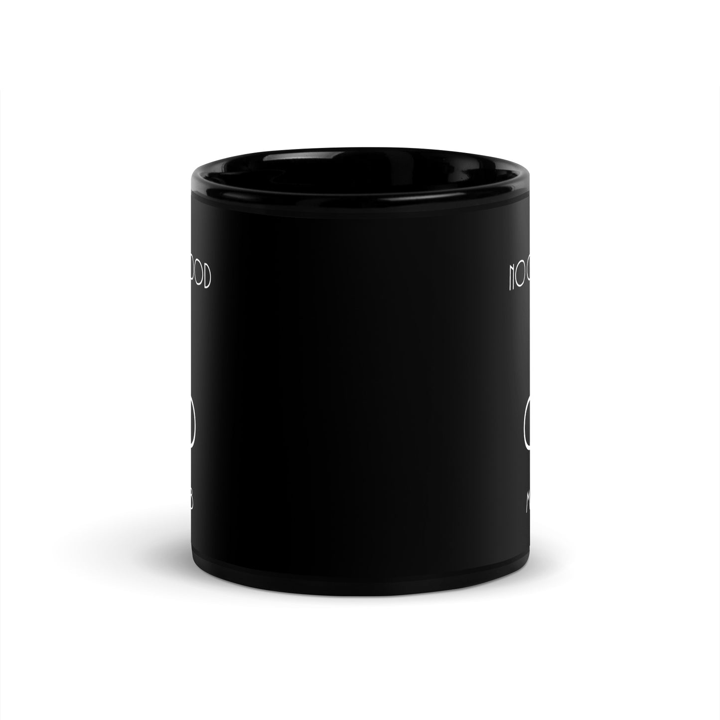 Mark 10:18 Black Glossy Mug