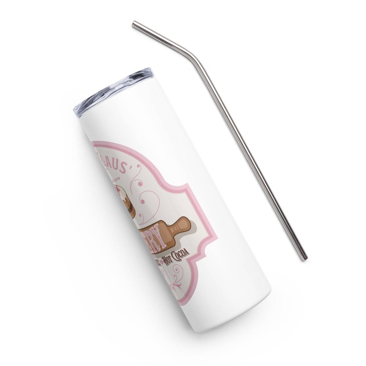 Mrs. Claus' Stainless steel tumbler