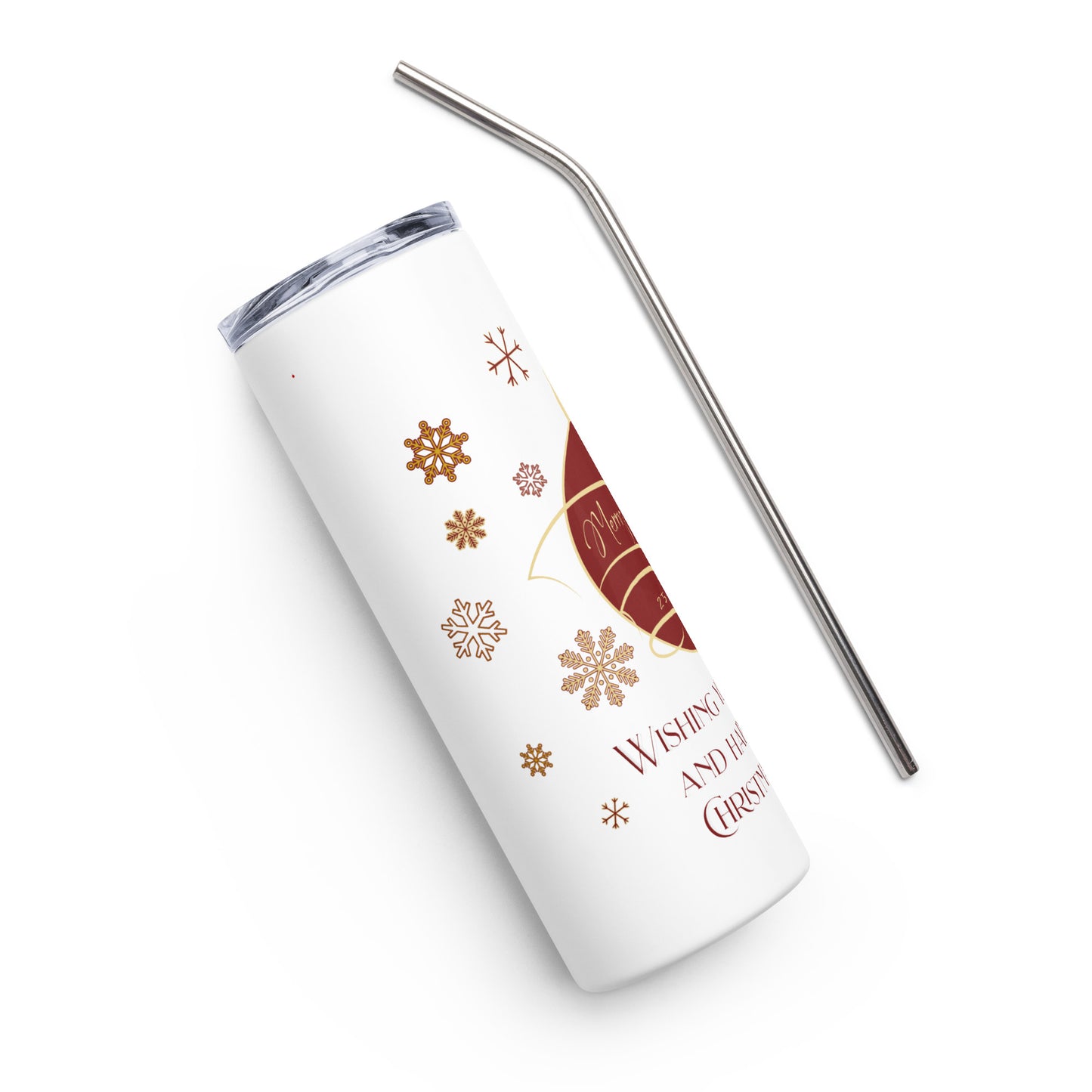 Christmas Ornament Stainless steel tumbler