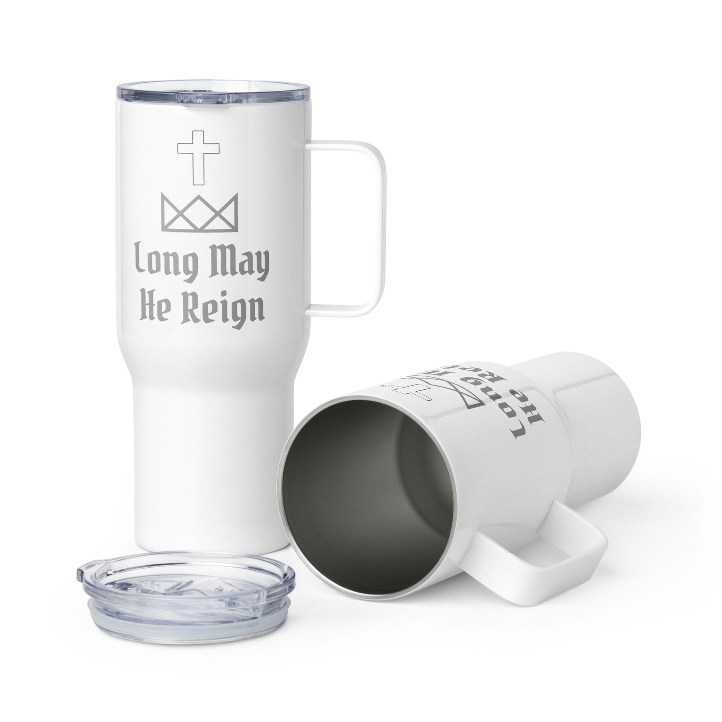 Jesus Reigns Travel Mug