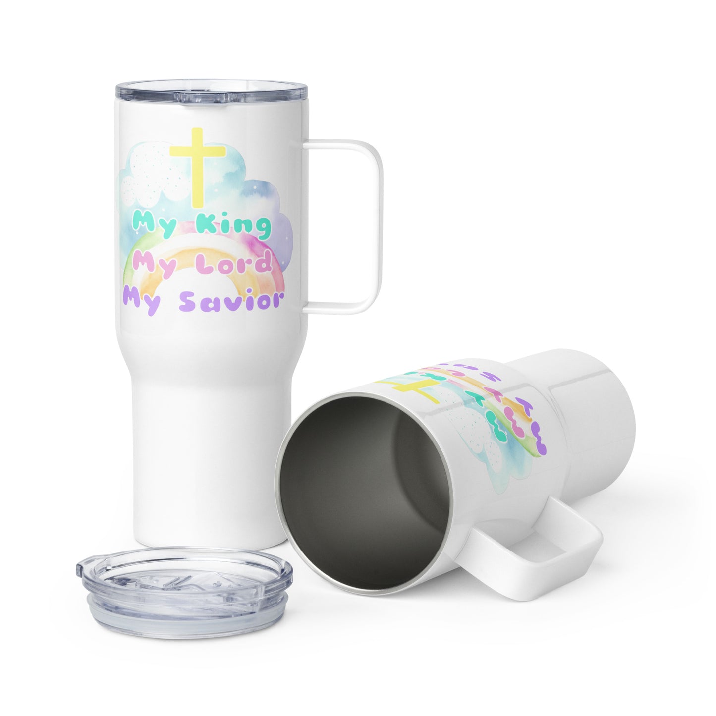King Lord Savior Travel Mug