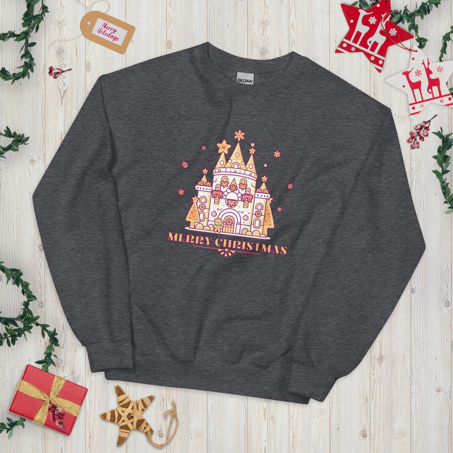 Gingerbread Castle Unisex Sweatshirt
