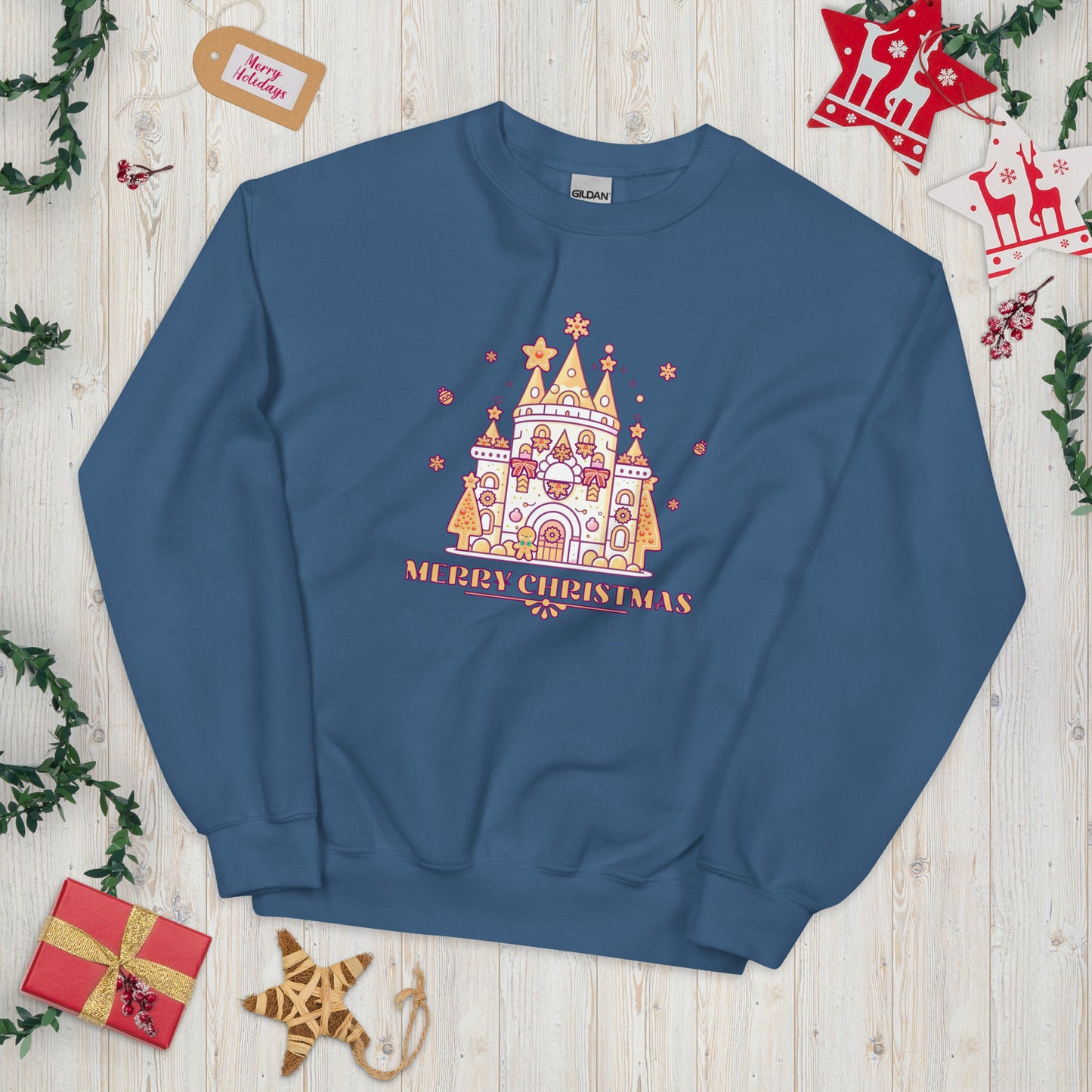 Gingerbread Castle Unisex Sweatshirt