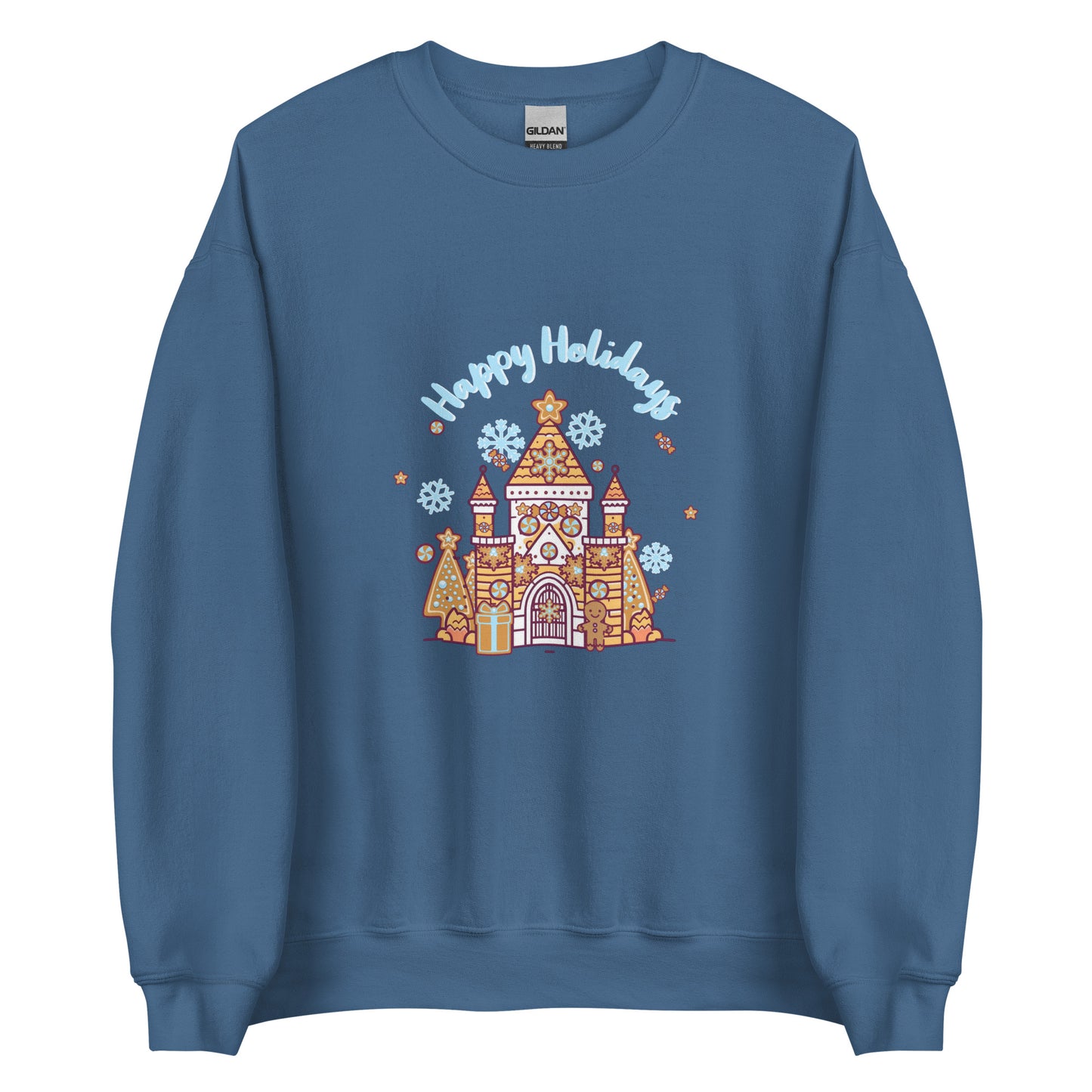 Holiday Gingerbread Castle Unisex Sweatshirt