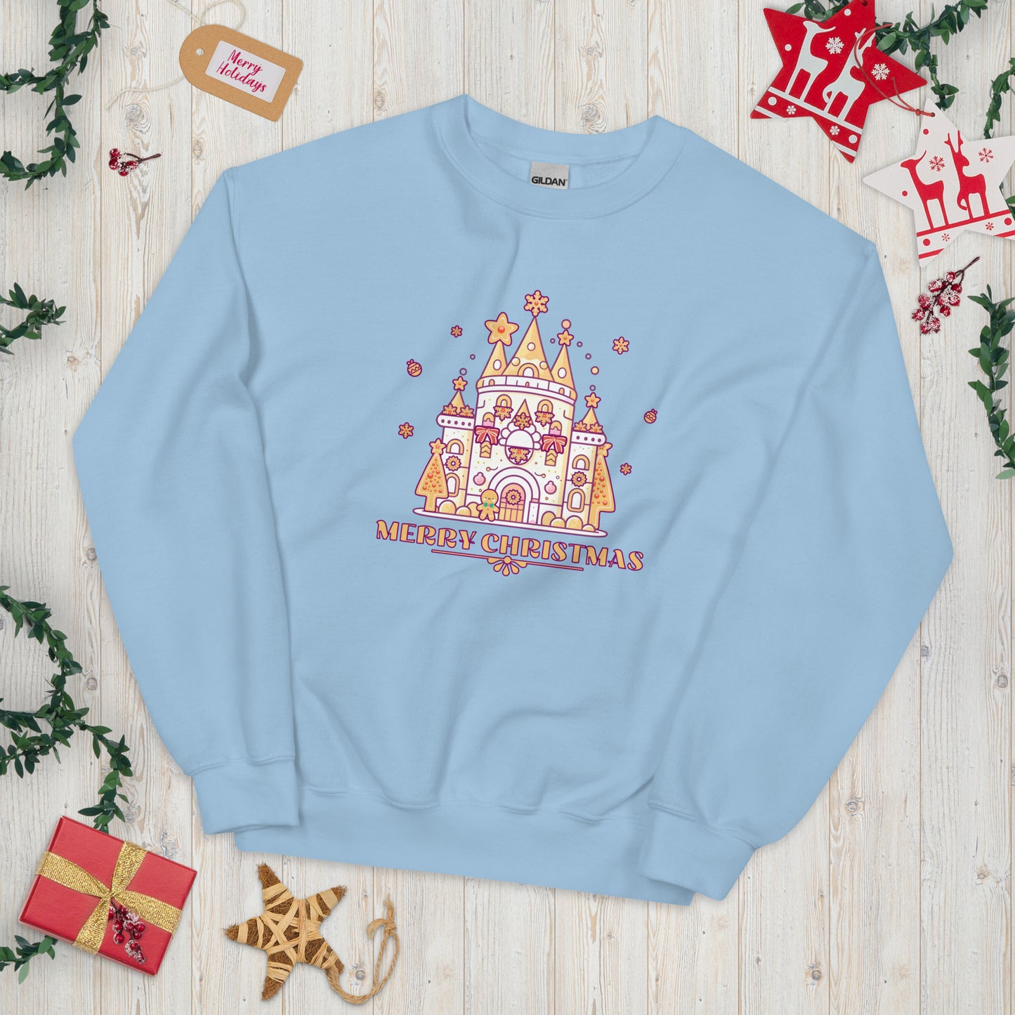 Gingerbread Castle Unisex Sweatshirt