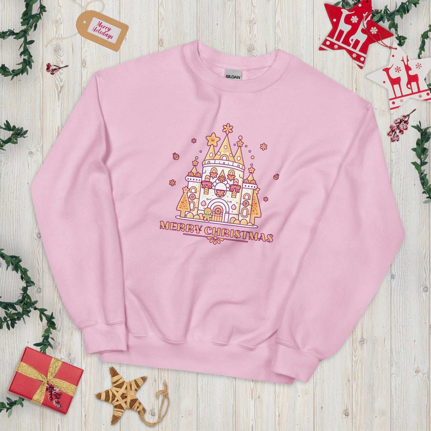 Gingerbread Castle Unisex Sweatshirt
