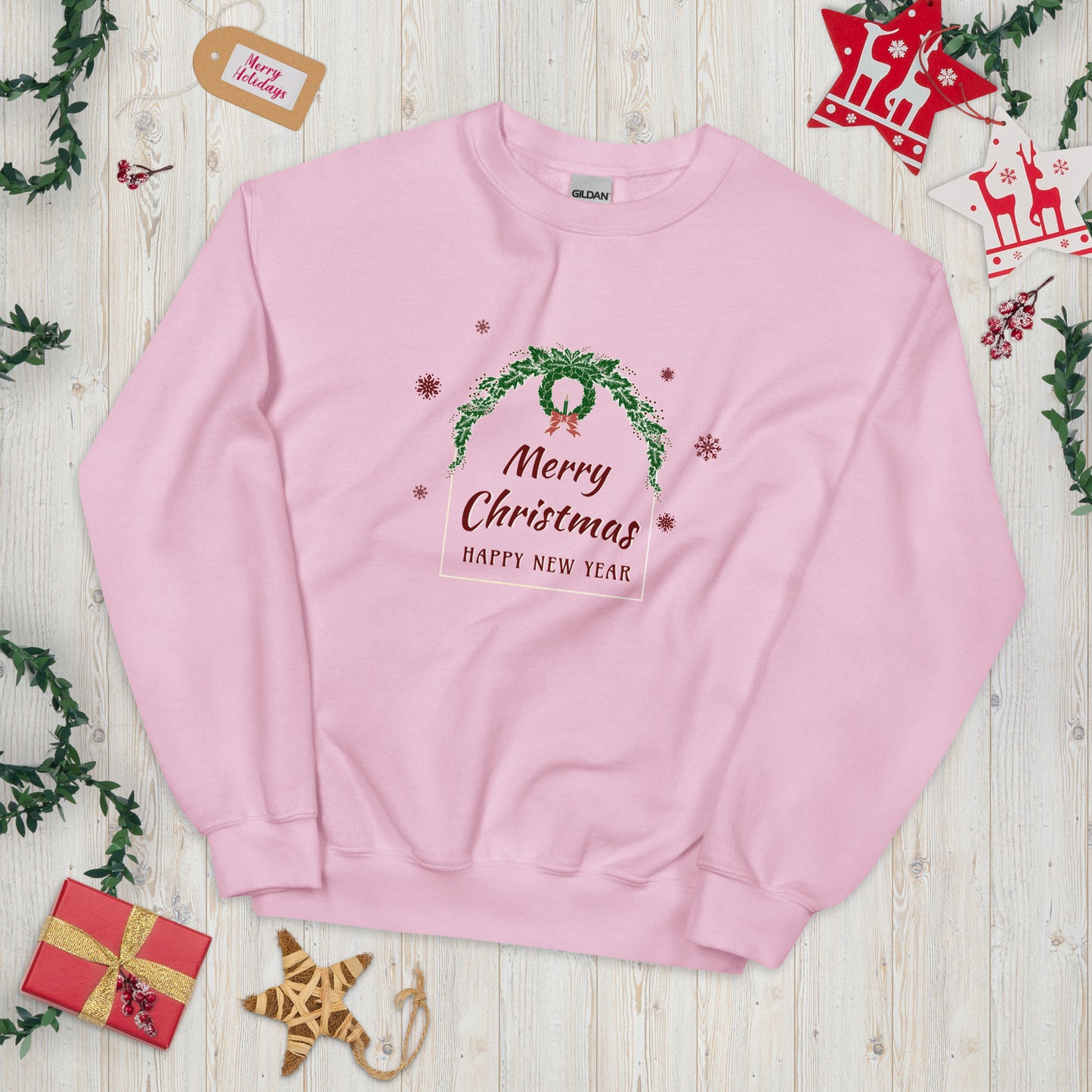 Christmas Greeting Unisex Sweatshirt