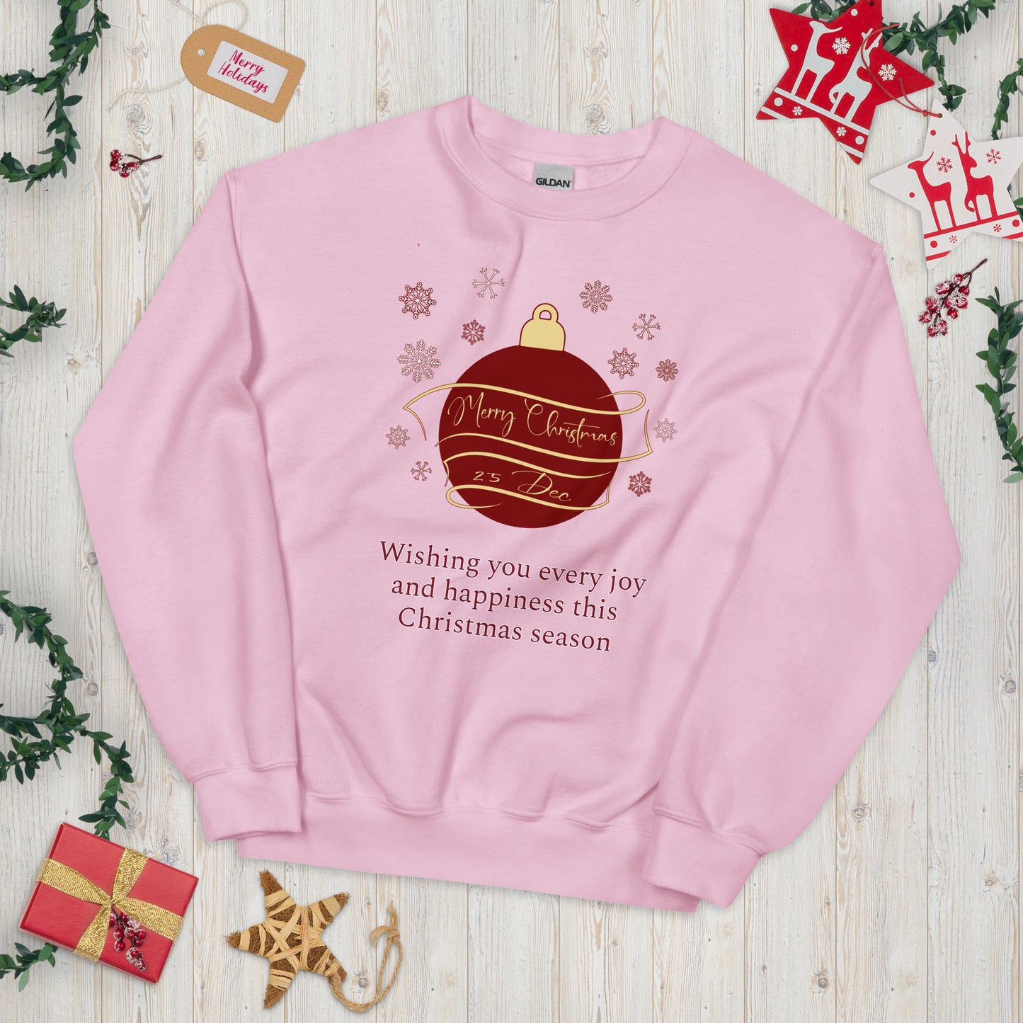 Christmas Ornament Unisex Sweatshirt
