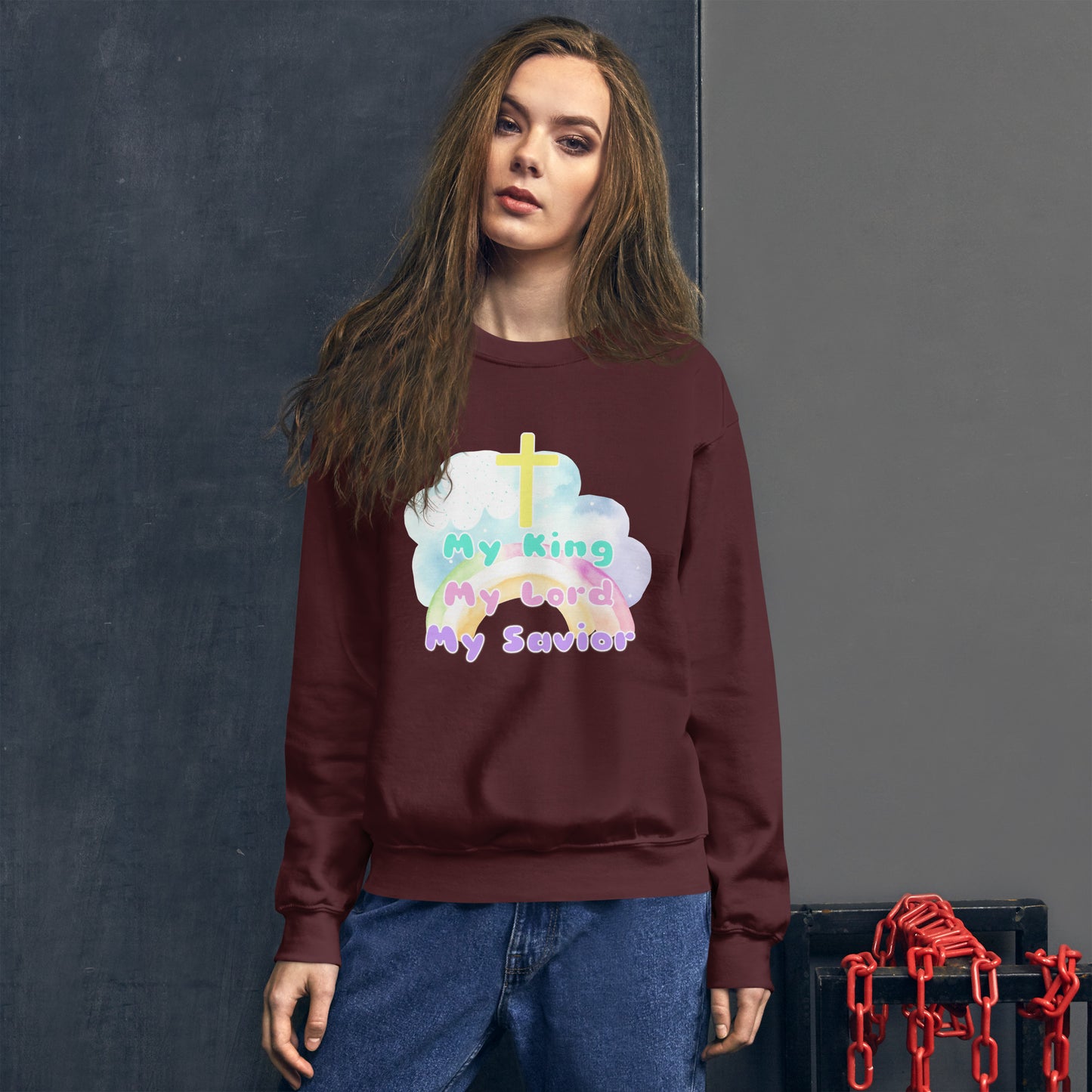 King Lord Savior Unisex Sweatshirt