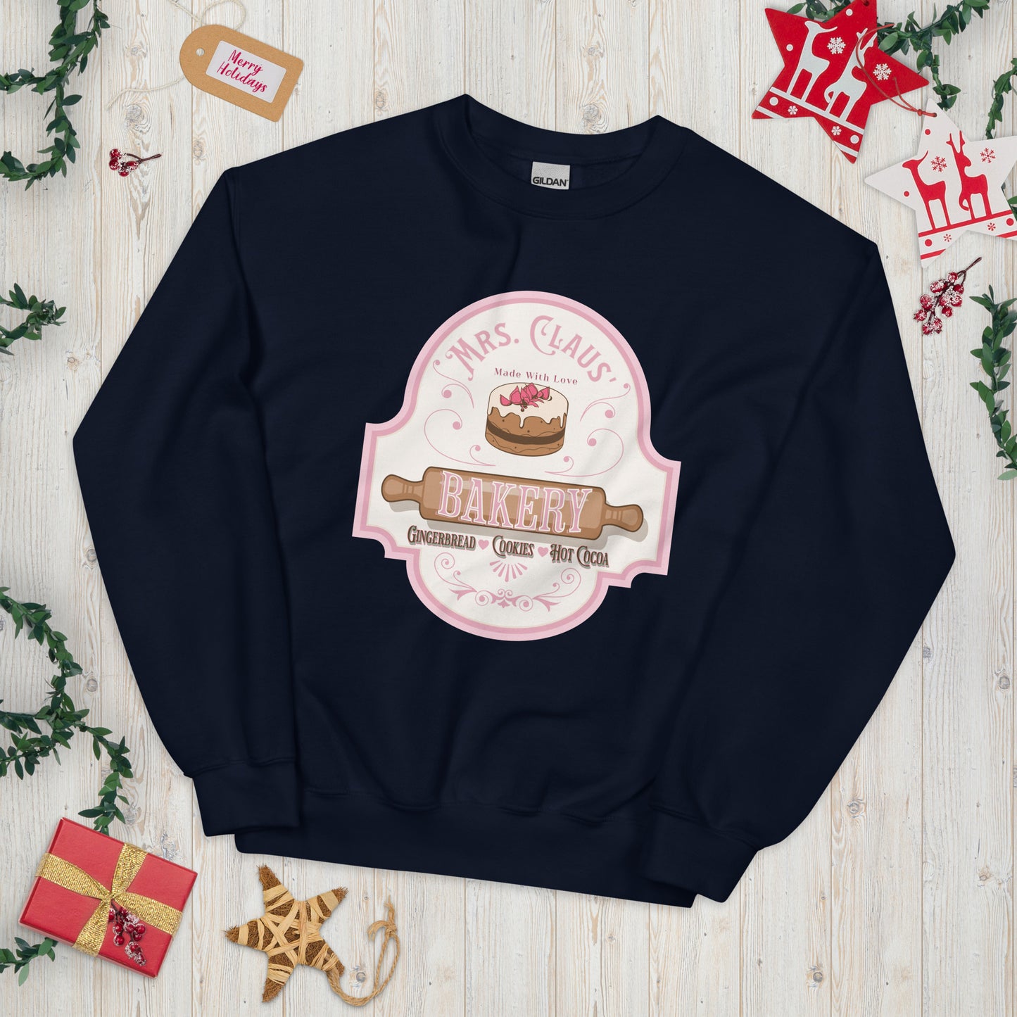 Mrs. Claus' Bakery Unisex Sweatshirt