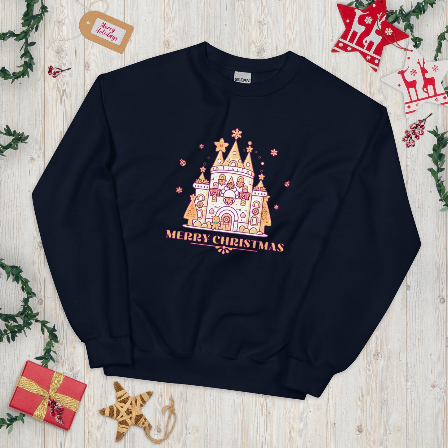 Gingerbread Castle Unisex Sweatshirt