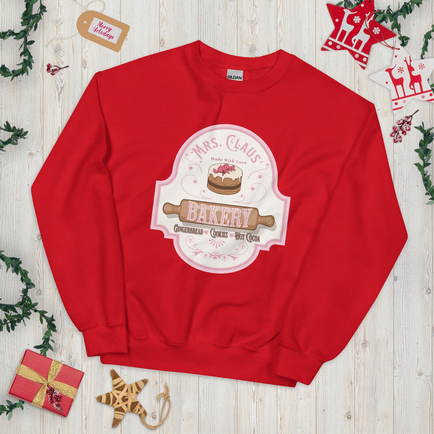 Mrs. Claus' Bakery Unisex Sweatshirt