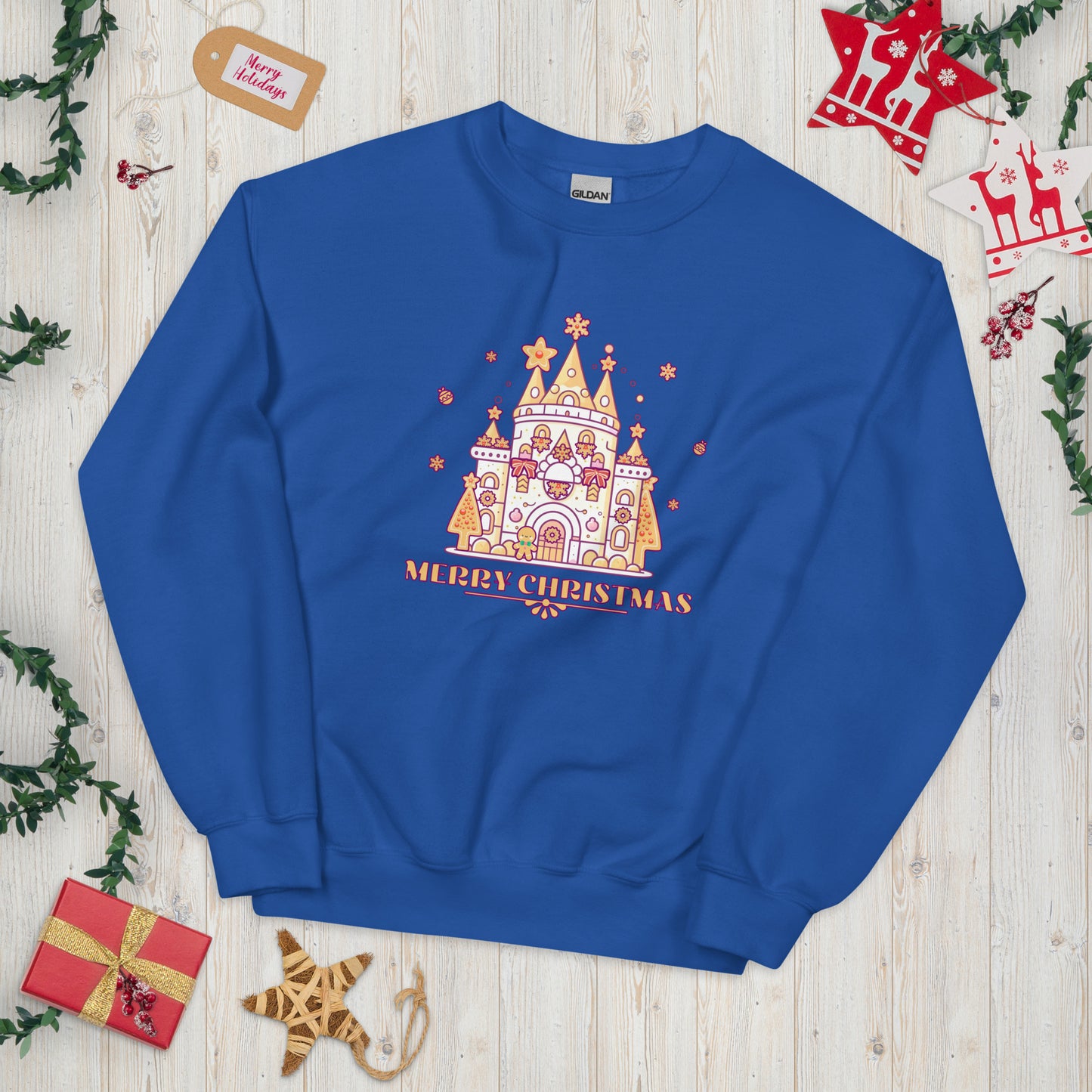 Gingerbread Castle Unisex Sweatshirt