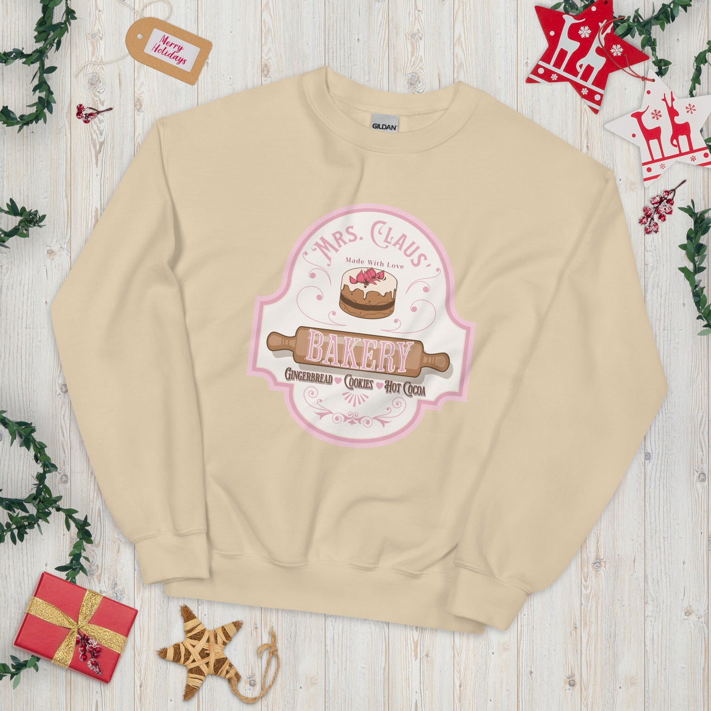 Mrs. Claus' Bakery Unisex Sweatshirt