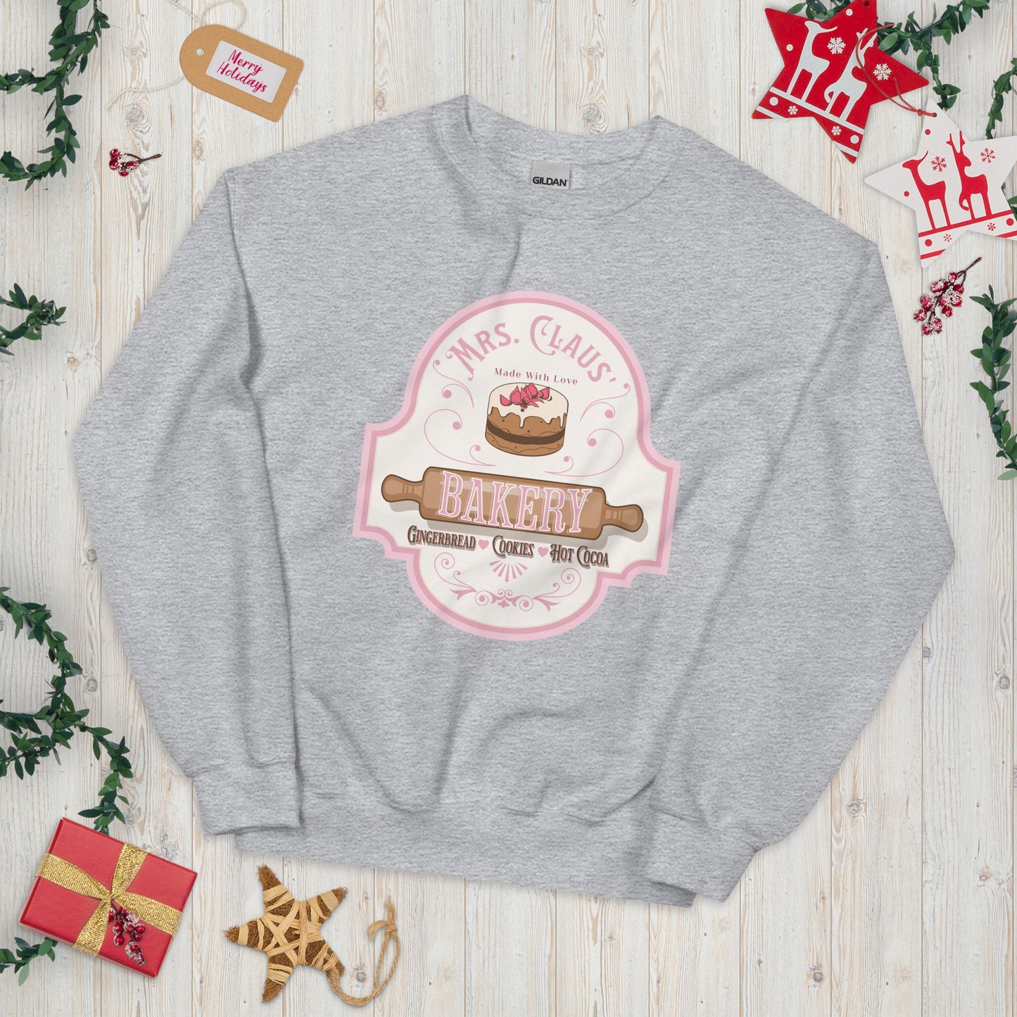 Mrs. Claus' Bakery Unisex Sweatshirt