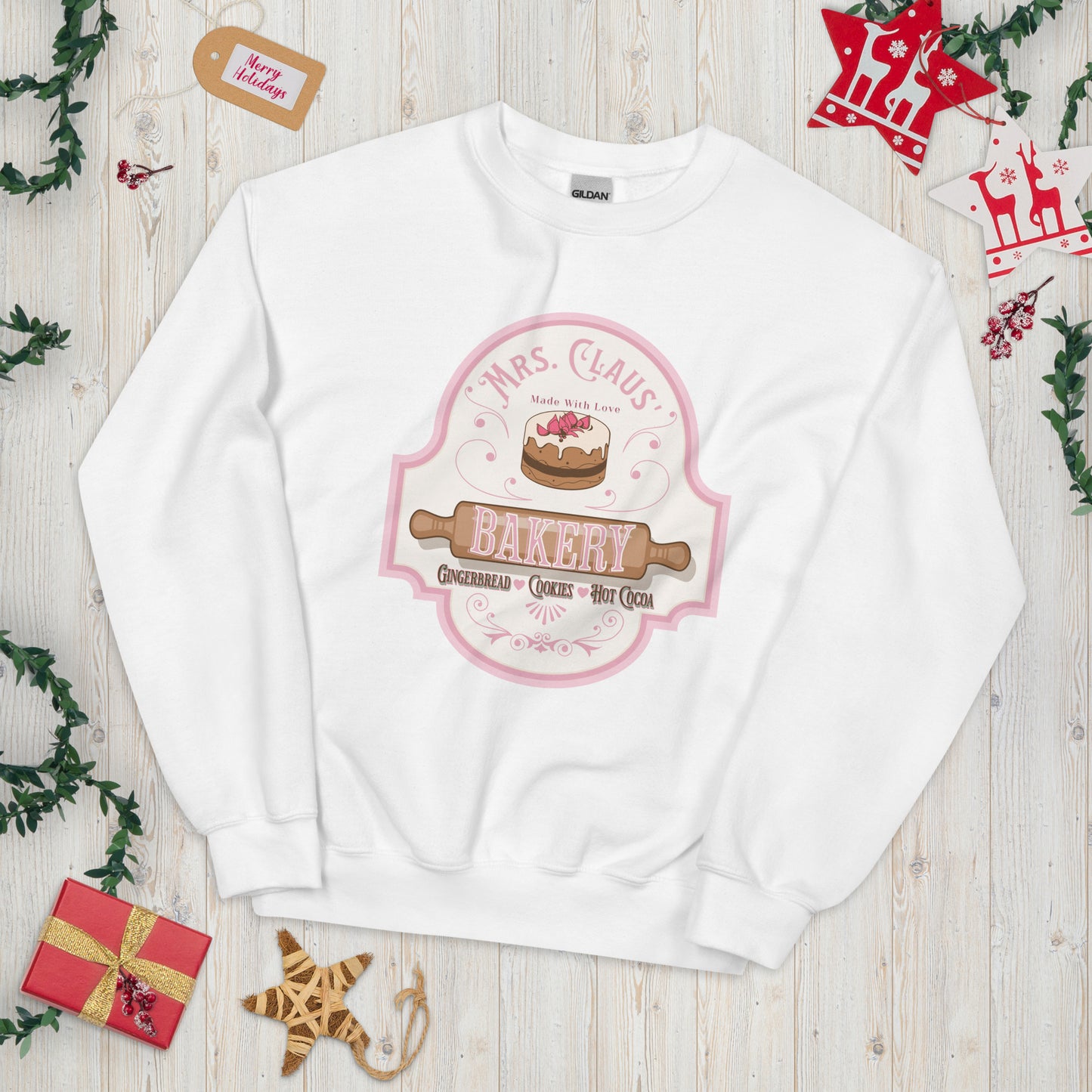 Mrs. Claus' Bakery Unisex Sweatshirt