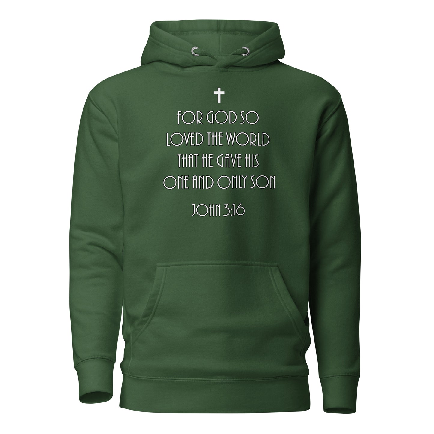 John 3:16 Unisex Hoodie