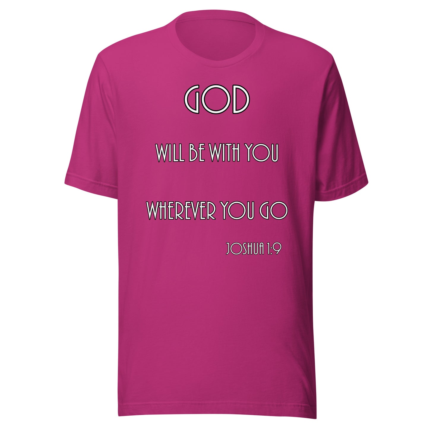 Joshua 1:9 Unisex T-shirt