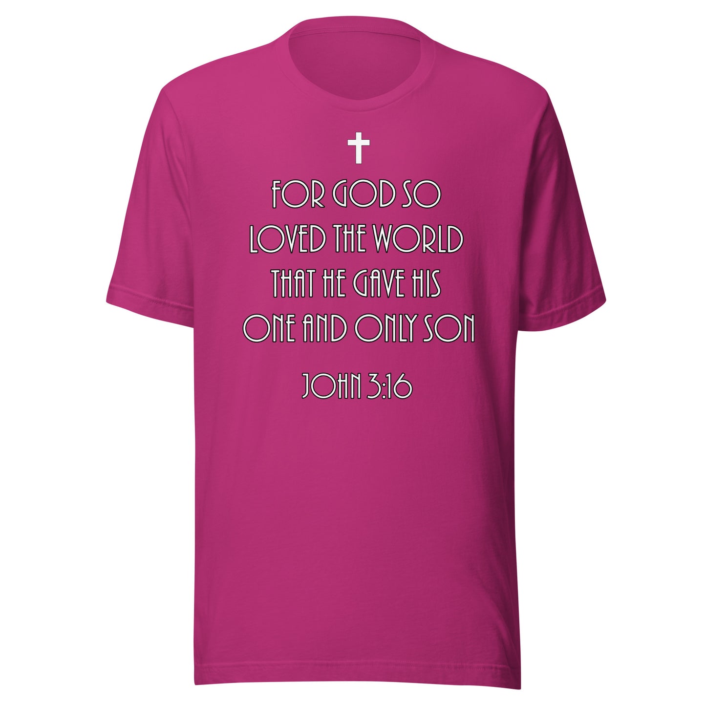 John 3:16 Unisex t-shirt