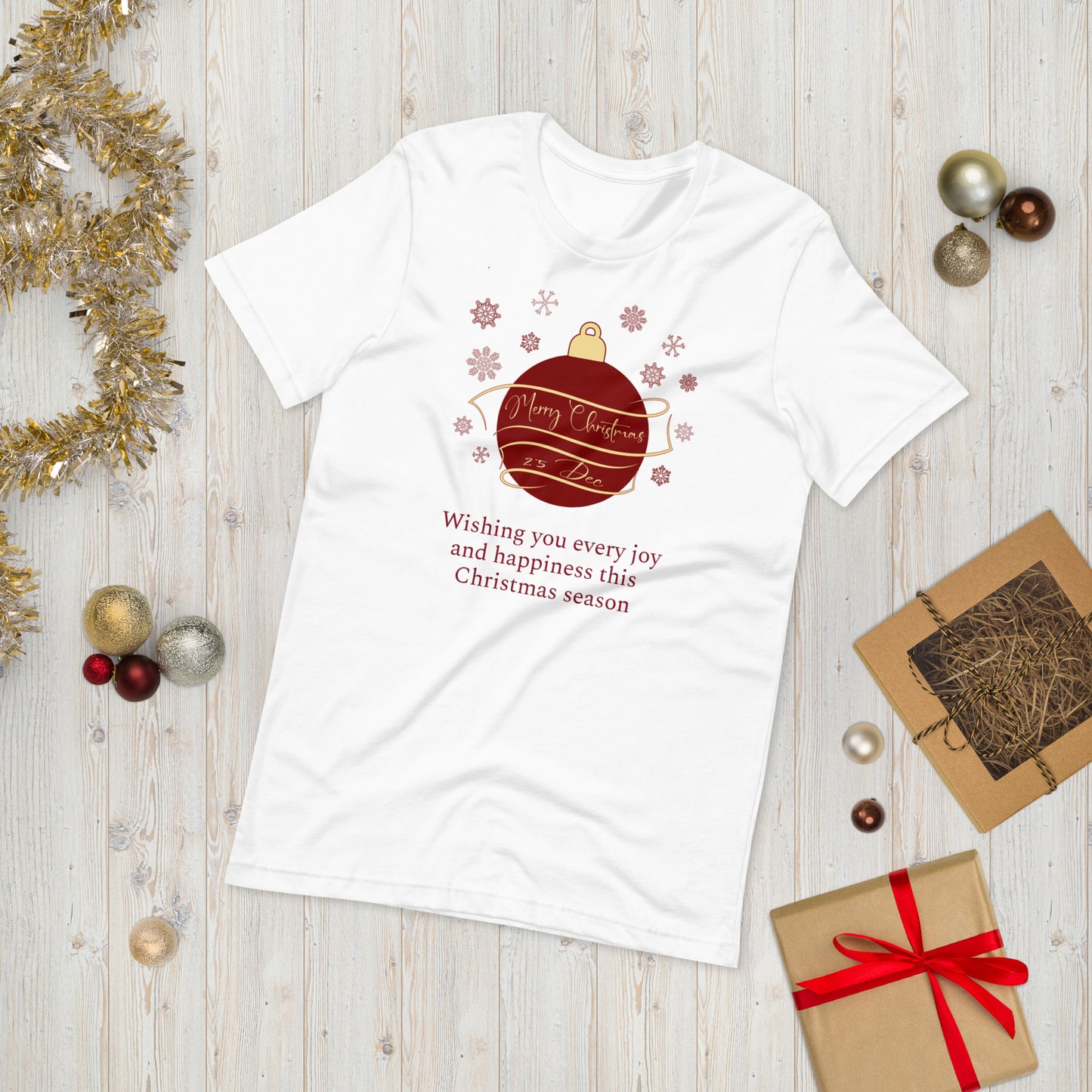 Christmas Ornament Unisex t-shirt